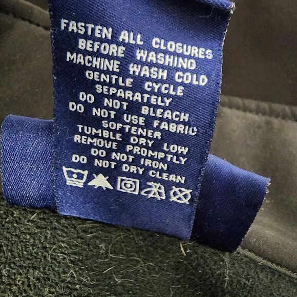 Free Country Men Windbreaker Jacket Soft Shell Insulated Fleece Lined Medium Zip - Picture 12 of 13